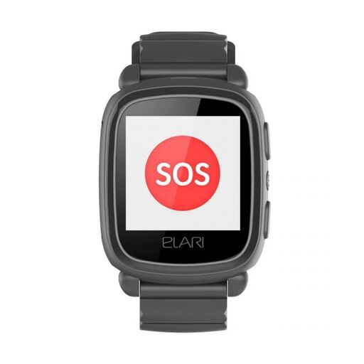 Smartwatch Elari Kidphone 2 Preto com Localizador para Crianças - Tela Sensível ao Toque