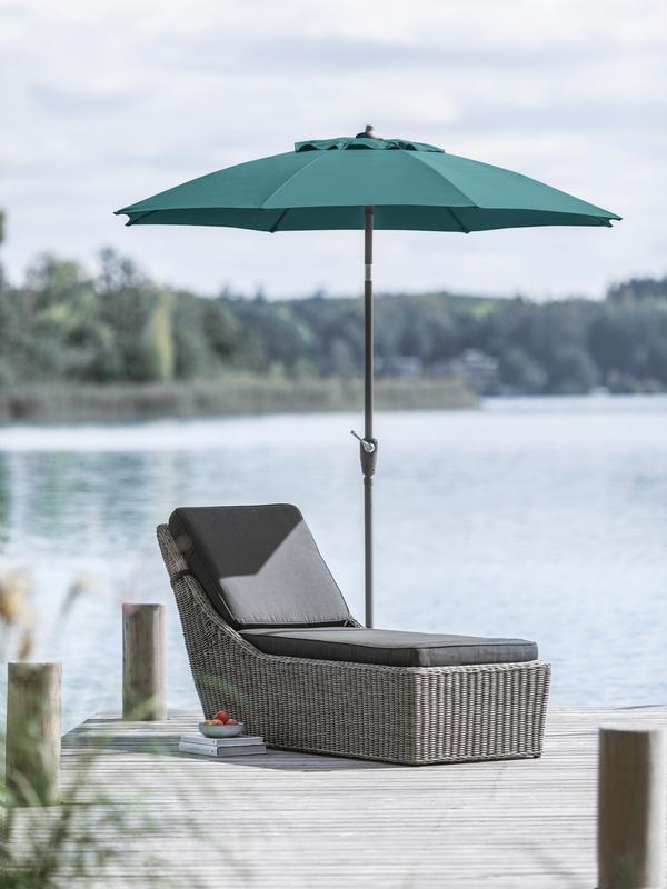 Dehner Sonnenschirm Kos, rund, ca. Ø220 cm