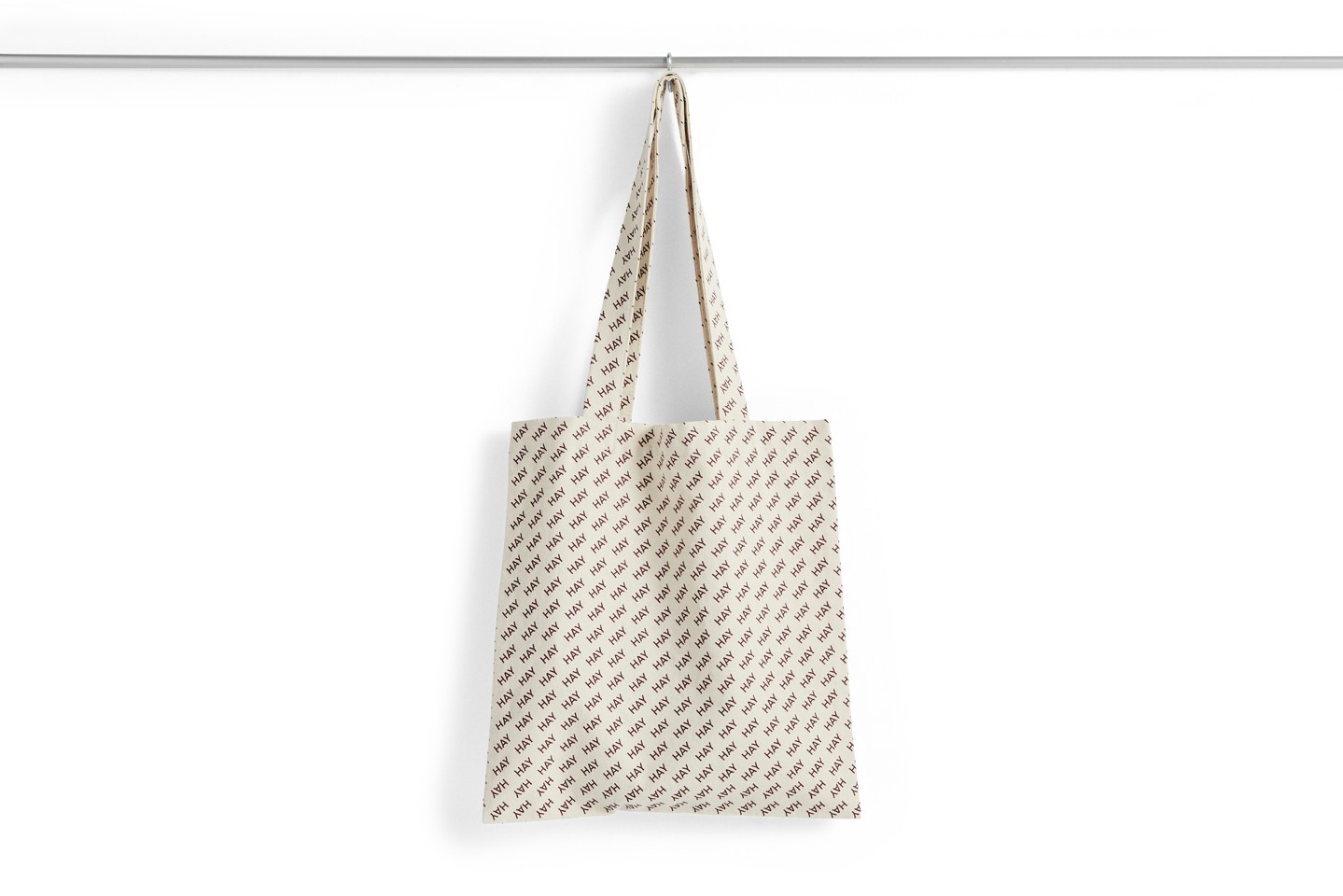 HAY - Logo Tote Bag Taske - Mørkerød
