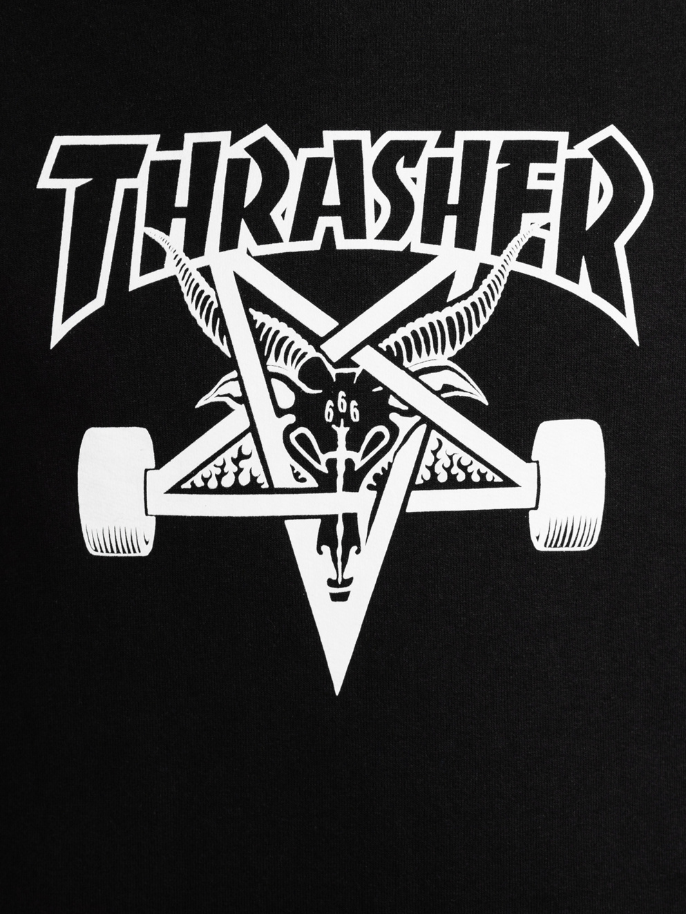 Thrasher Skate Goat Hoodie black