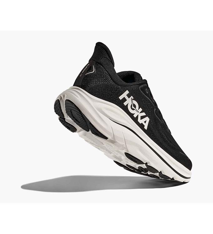 HOKA Clifton 10 1162031 BLACK-WHITE