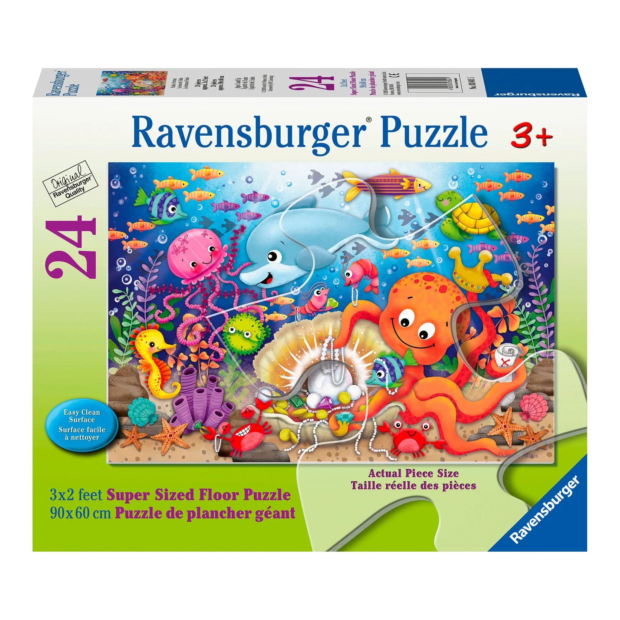 Ravensburger Casse-Tête de Plancher Géant - La Mer
