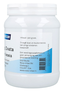Nova Vitae Plantago Ovata Psyllium Vezels 500GR