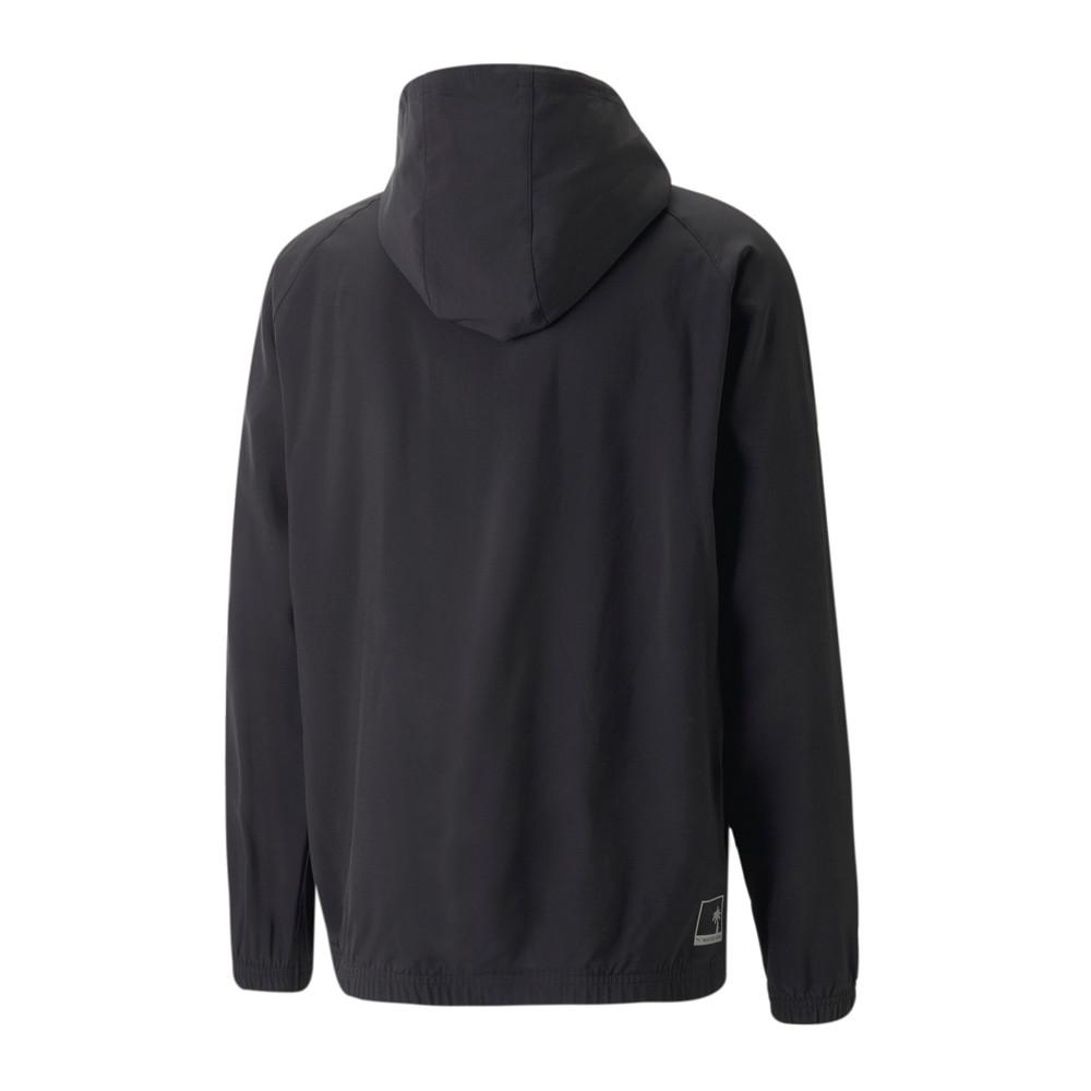 Puma Veste de Golf Coupe-Vent Noir Homme Puma Paradise
