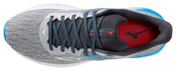Chaussures Running Mizuno Wave Inspire 21 Gris/Bleu Homme