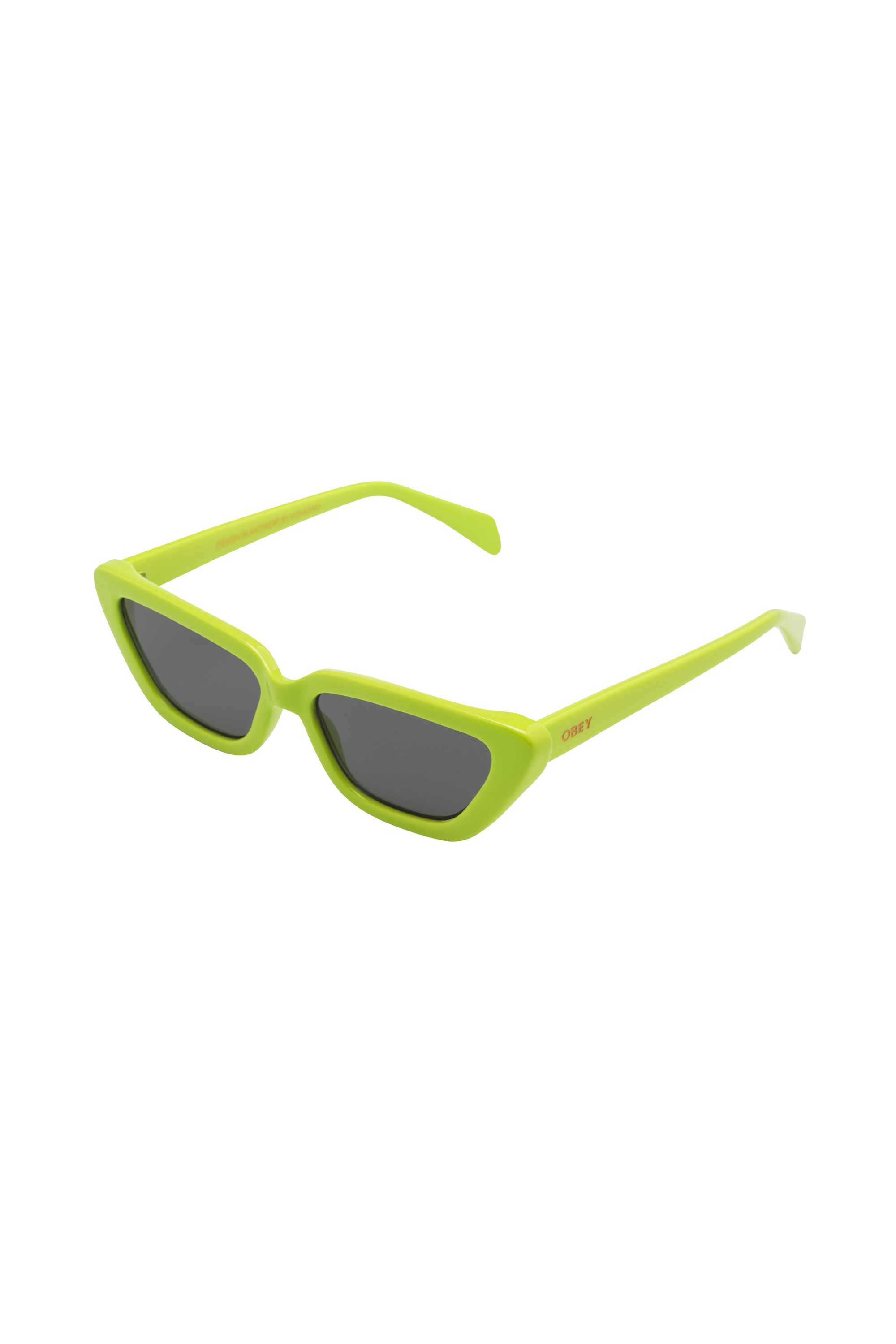 KOMONO Lunettes de soleil papillon teintées TONY Vert