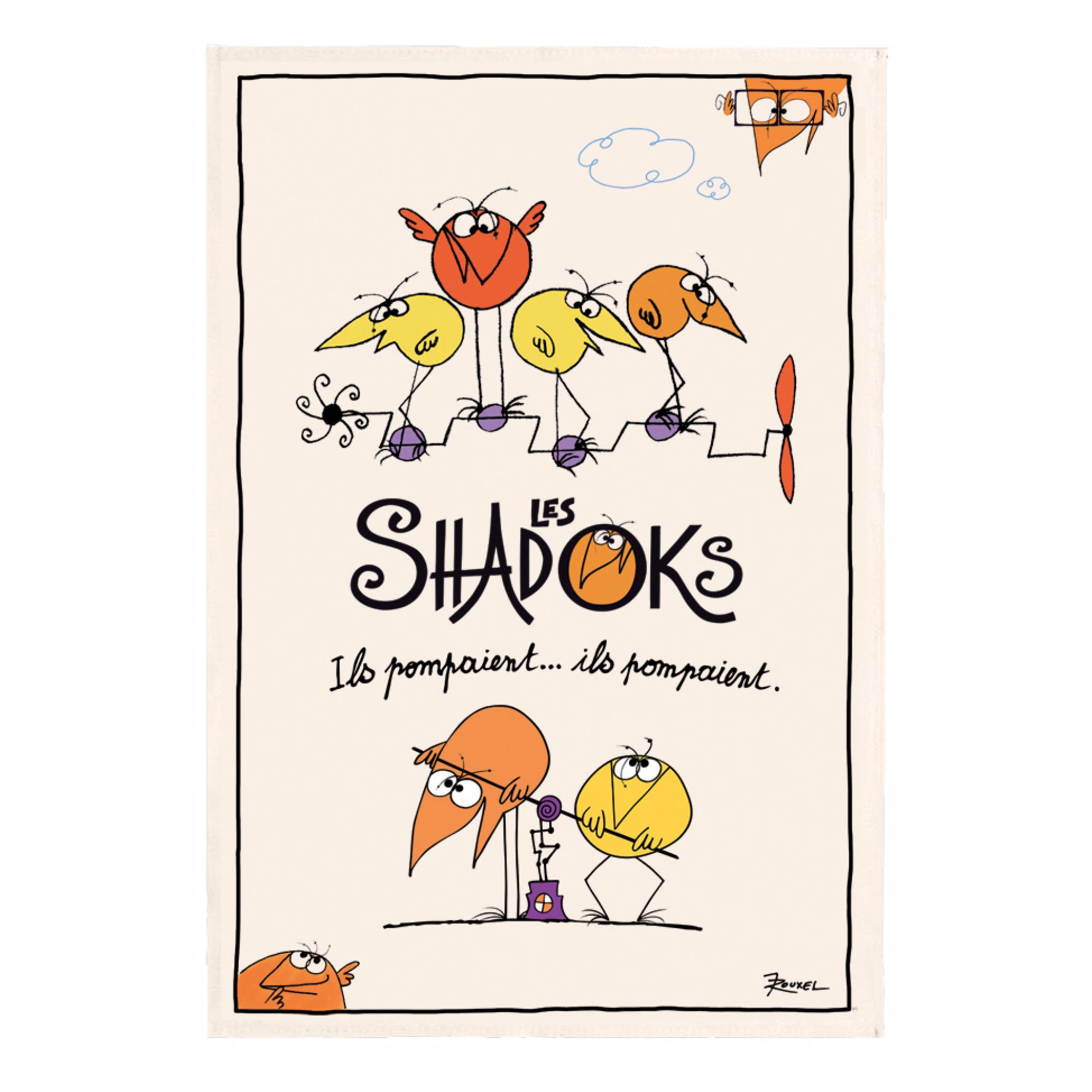 Torchon shadoks ils pompaient