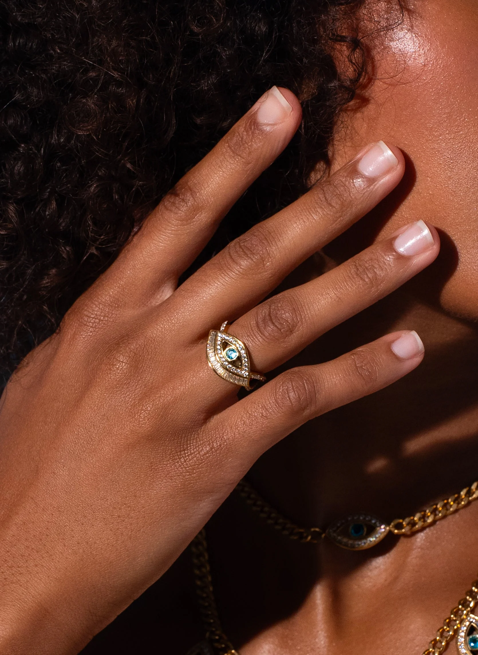 ATEN - Bague fine aten | Vert