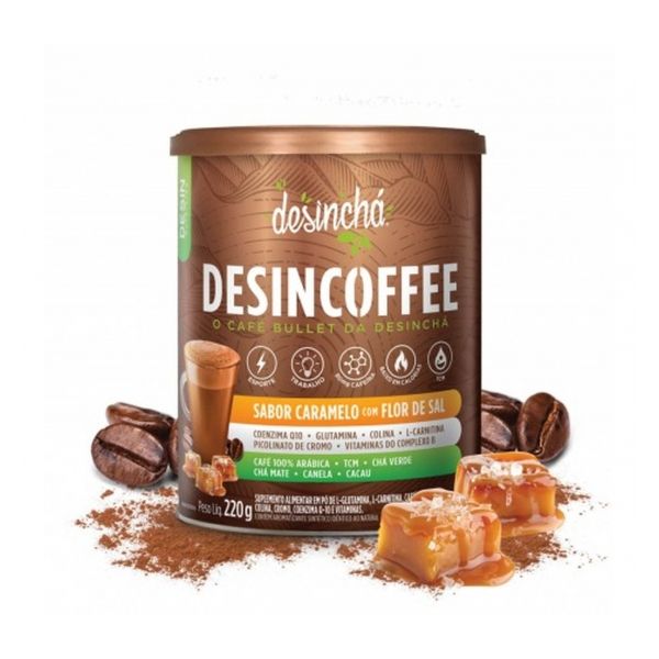 Desinchá Desincoffee Sabor Caramelo com Flor de Sal 220g