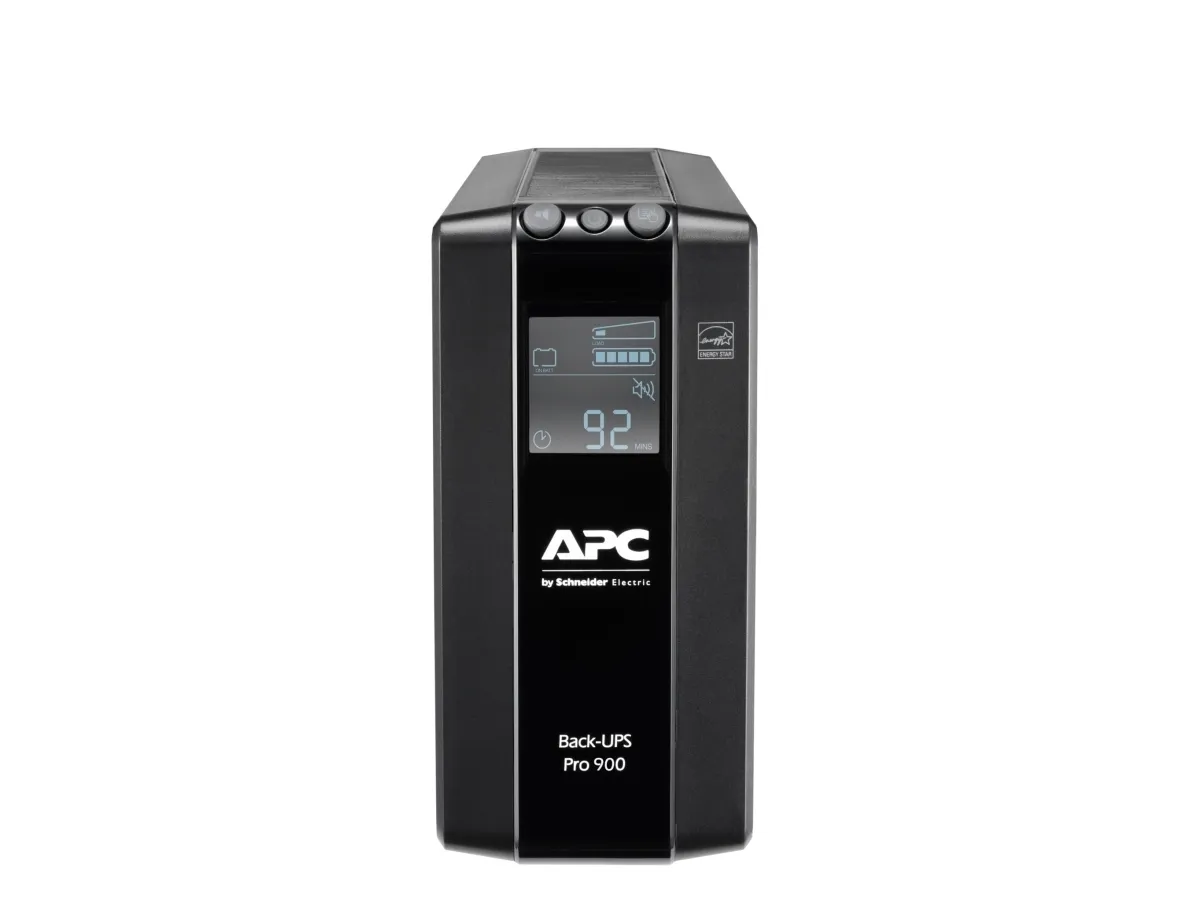 APC Back-UPS Pro BR900MI - UPS - AC 230 V - 540 Watt - 900 VA - USB - output-stikforbindelser: 6 - sort
