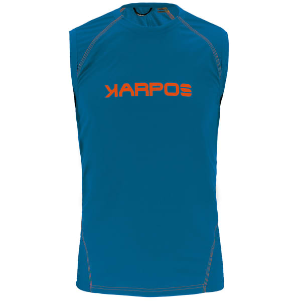 Débardeur randonnée KARPOS FAST TANK INDIGO B/TANGERINE T