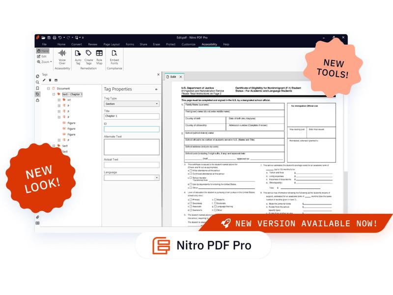 Nitro Pro 14 Vollversion, Single User PDF-Editor mit erweiterten Funktionen