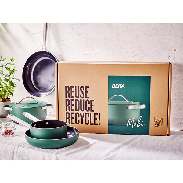 Batterie de cuisine Mobi vert Beka