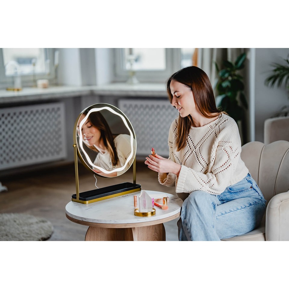 Beautifly - Rundt LED Spejl