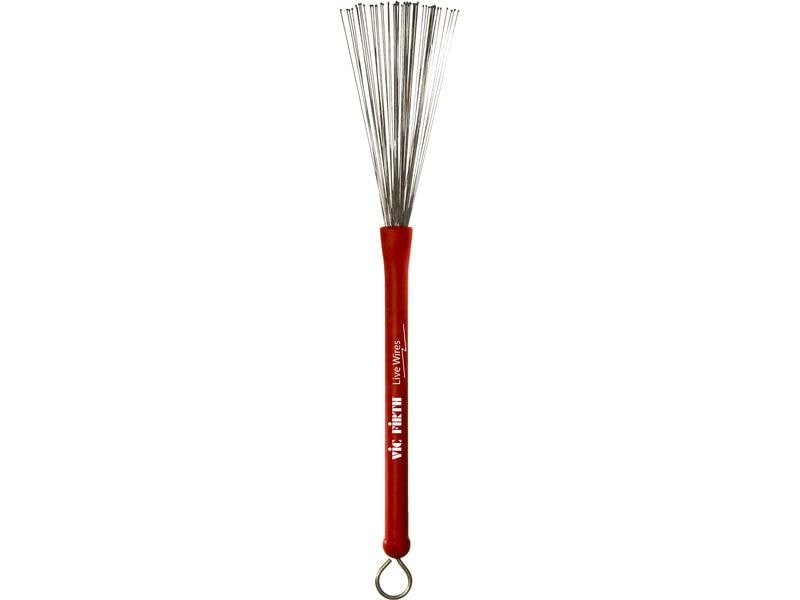 Vic Firth Live Wires Paar Drum-Besen mit verdickten Drahtenden