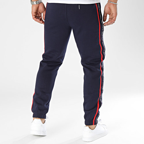 Pantalon Jogging A Bandes Midday Fleece Bleu Marine