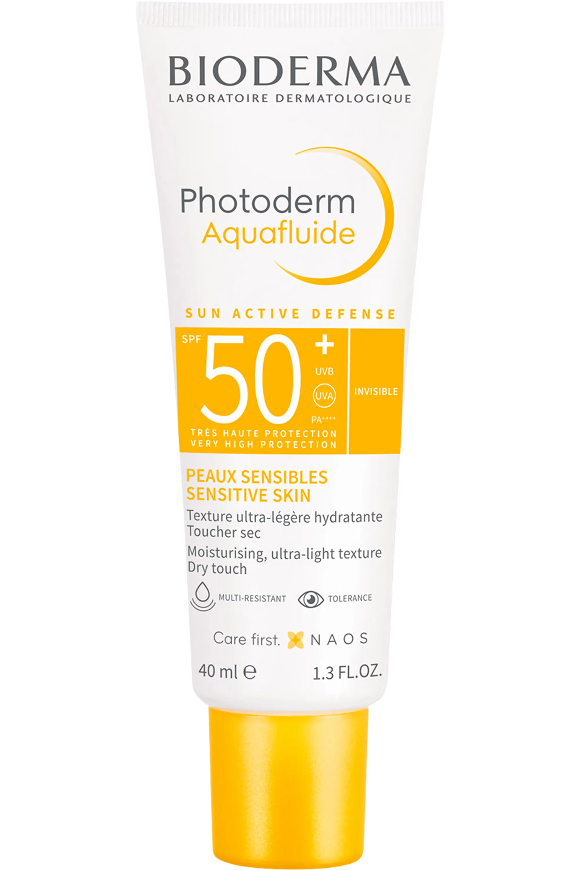 Bioderma Crème solaire visage Photoderm Aquafluide SPF50+-40 ml