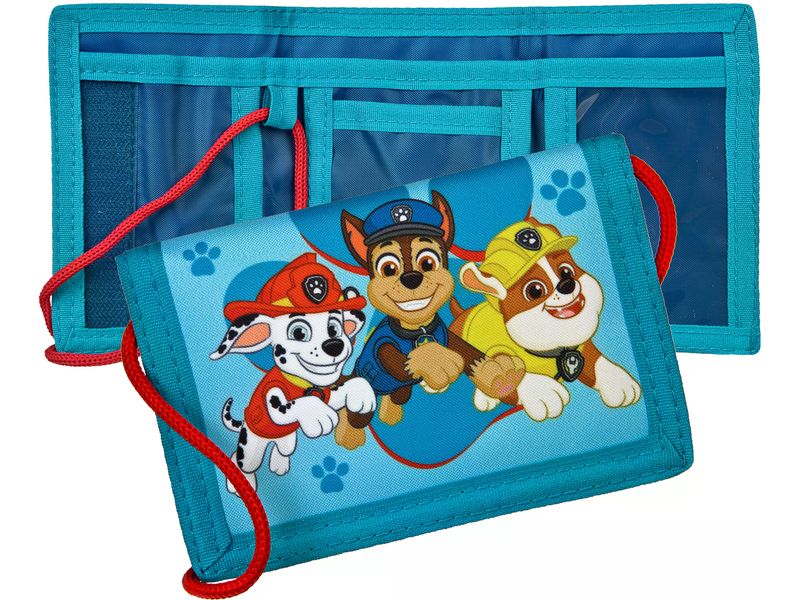 Undercover Portemonnaie Paw Patrol 13 cm x 8 cm Geldbeutel mit Umhängeschnur