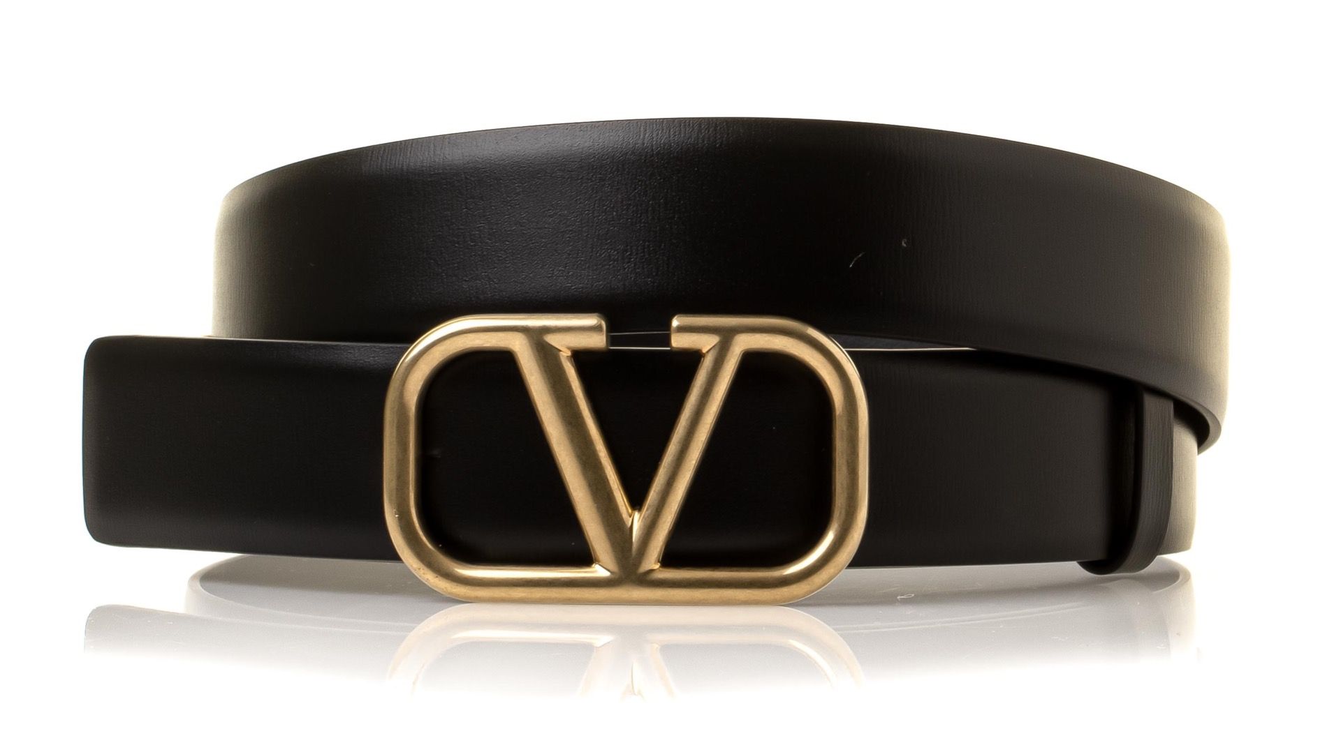 Valentino Garavani V-Logo Signature Belt 3.0