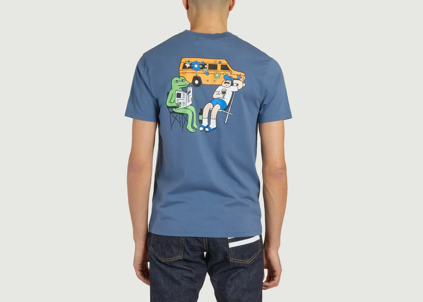 T-shirt Hippie Van Olow