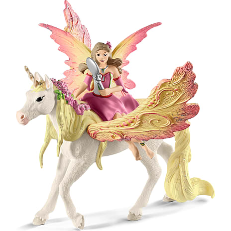 Shleich Fairy Feya Med Pegasus Enhjørning 70568