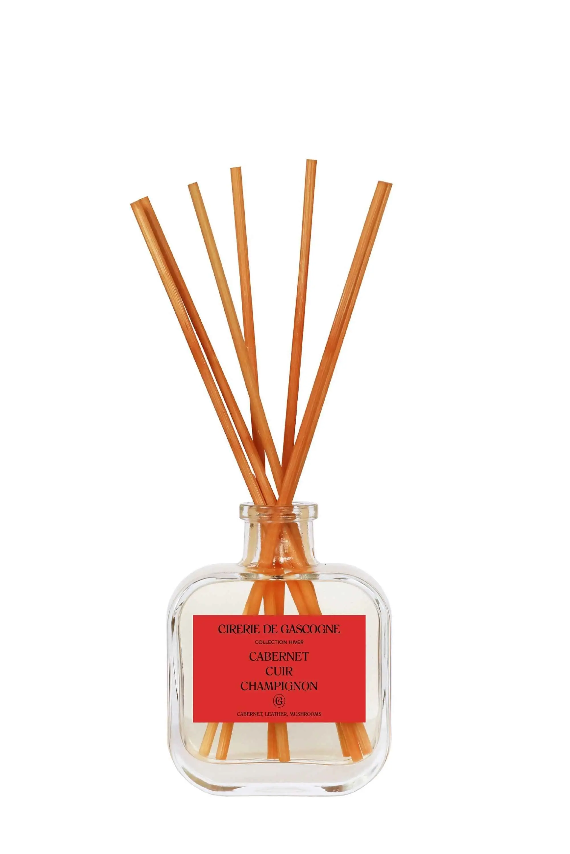 Cirerie de Gascogne - Diffuseur de parfum Cabernet - cuir - champignon Diffuseur de parfum 200ml - Nouveautés