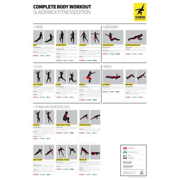 Gibbon Slacklines - Slack Rack Fitnessedition - Slackline