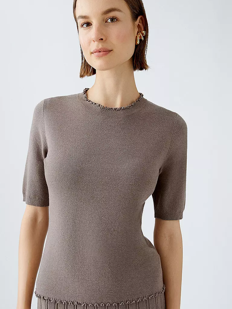 OUÍ Pullover camel