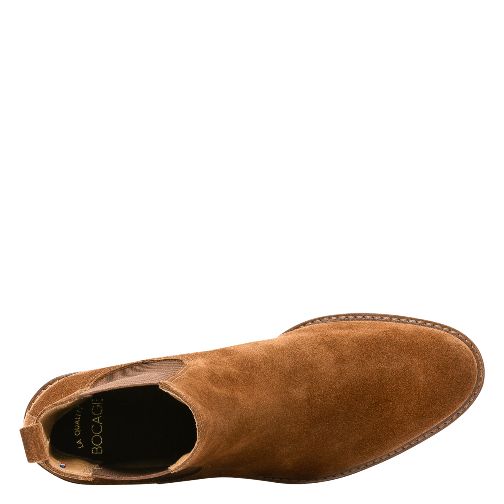 SELIA - Bottines en cuir velours| Marron