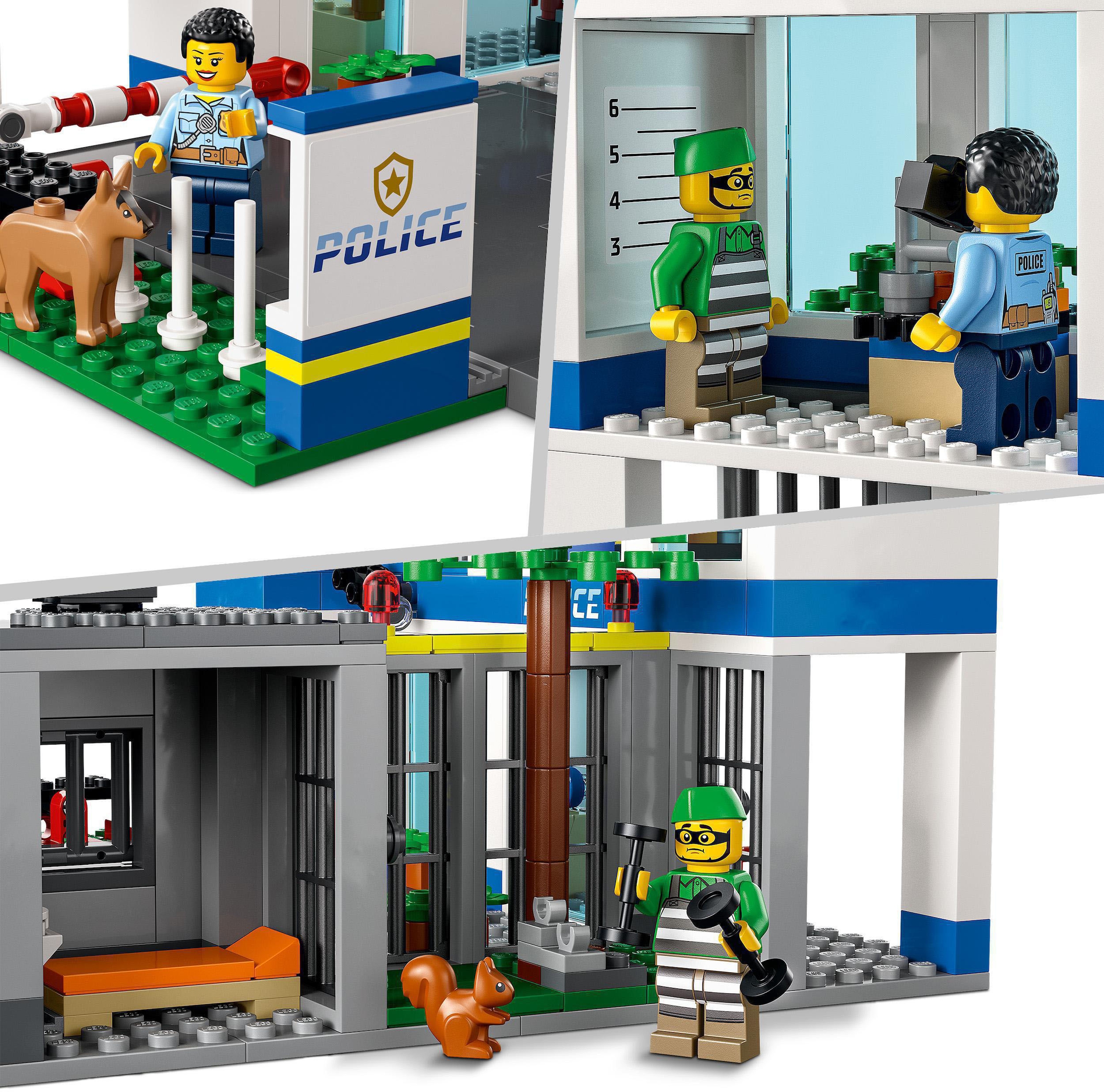 LEGO® Konstruktionsspielsteine »Polizeistation (60316), LEGO® City«
