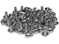 StarTech.com PC Mounting Computer Screws M3 x 1/4in Long Standoff - Screw kit - 0.2 in (pack of 50) - SCREWM3 - Skruesett - 6.3 mm (en pakke 50) - fo