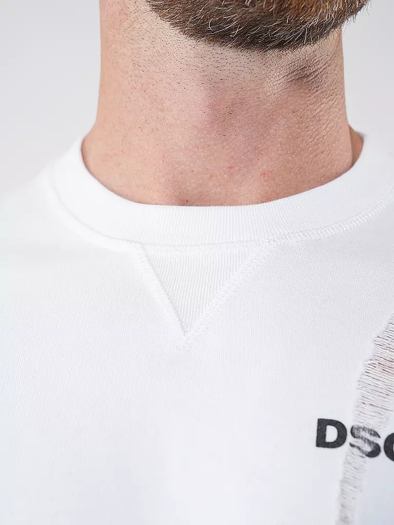 DSQUARED2 Sweater COOL FIT weiss