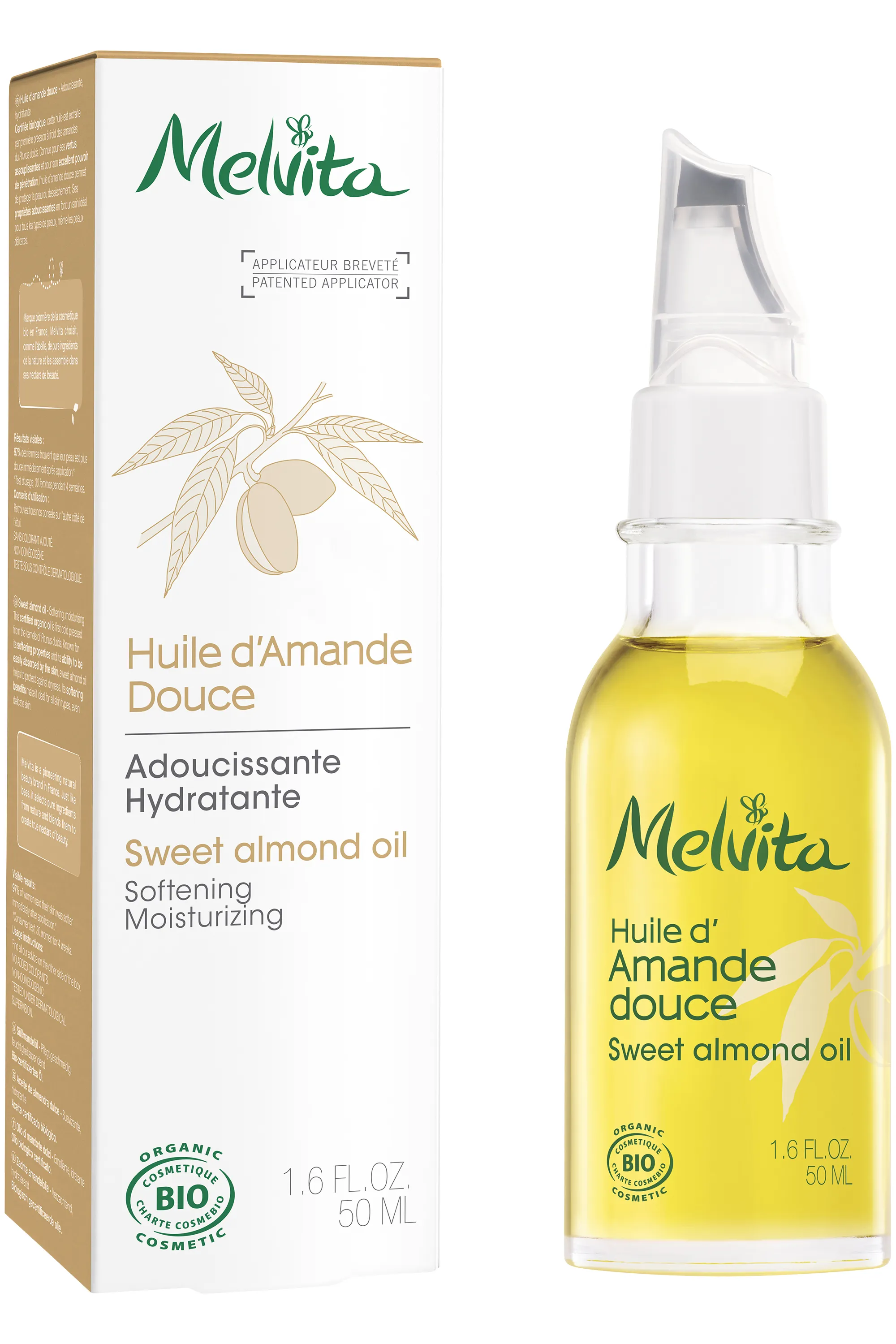 Melvita Huile d’Amande Douce-50 ml