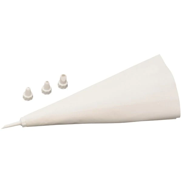 Poche à douille réutilisable et 4 embouts plastique Smart Pastry Zenke