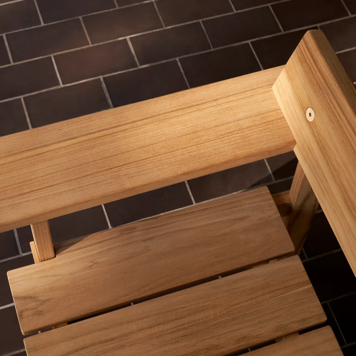 Carl Hansen - GL101 Timbur Gartenbank, Teak unbehandelt