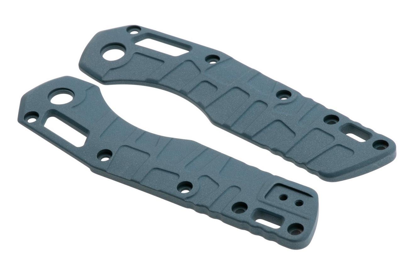Lex Custom Microtech MSI Standard Issue Scales V2 MMSI2TH185, Blue Titanium, handgreepschalen