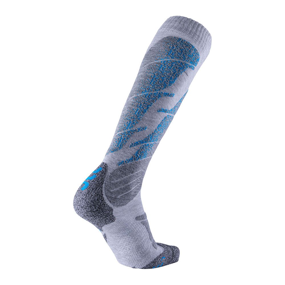 Uyn ALL MOUNTAIN - Chaussettes Homme light grey melange/azure