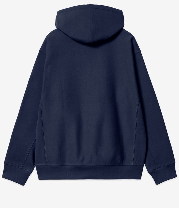 Carhartt WIP American Script Hoodie (air force blue)