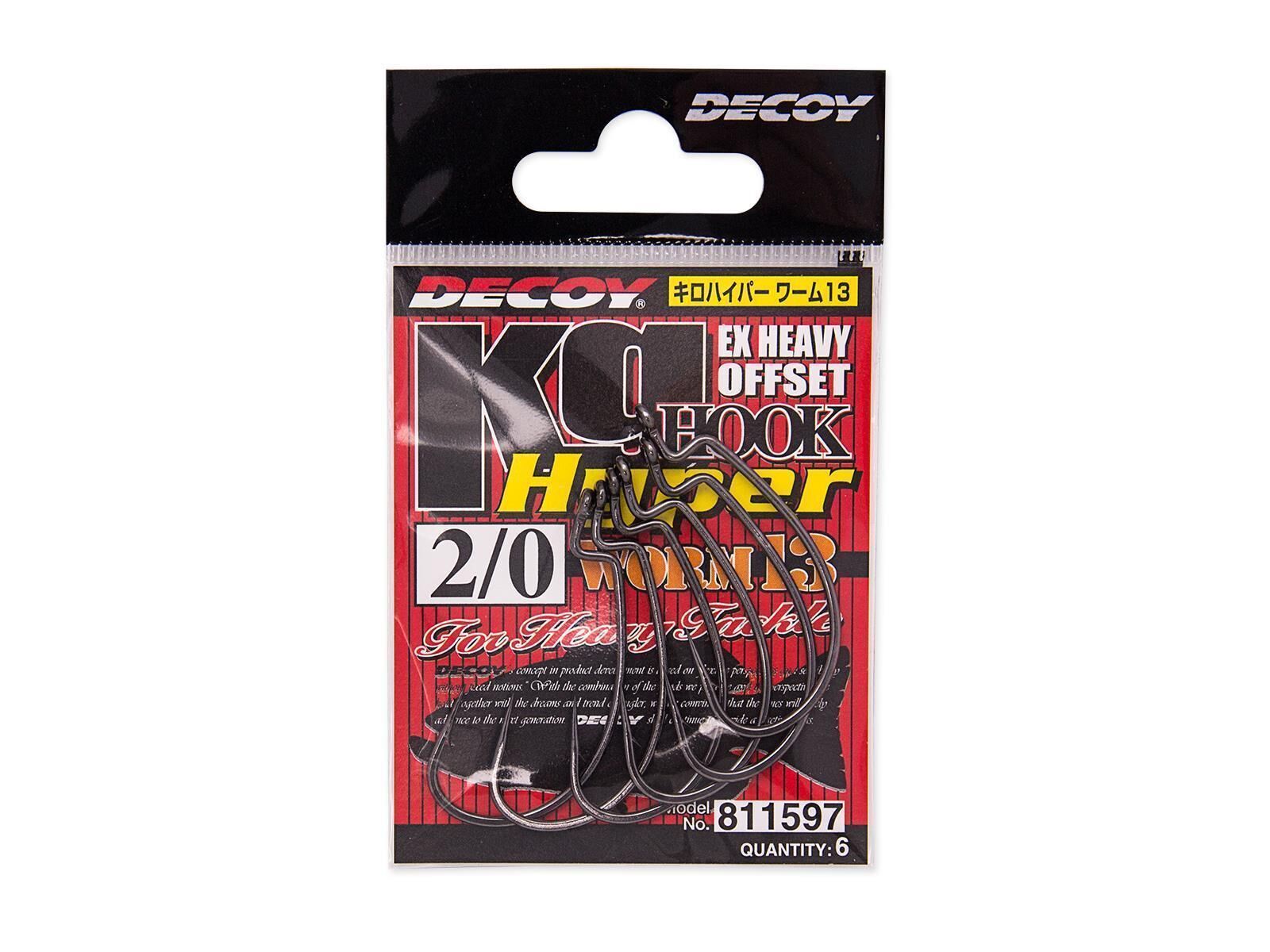Kg Hyper Ex Heavy Hook Worm13 - Gr. 1/0