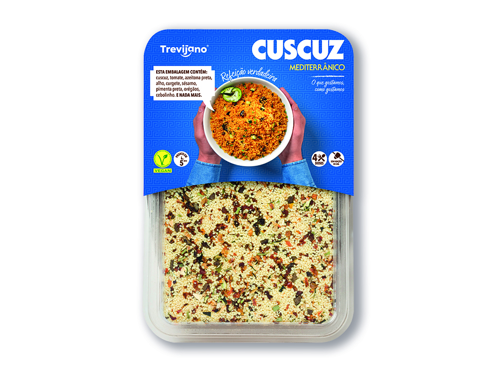 CUSCUZ TREVIJANO MEDITERRÂNEO VEGAN 300G