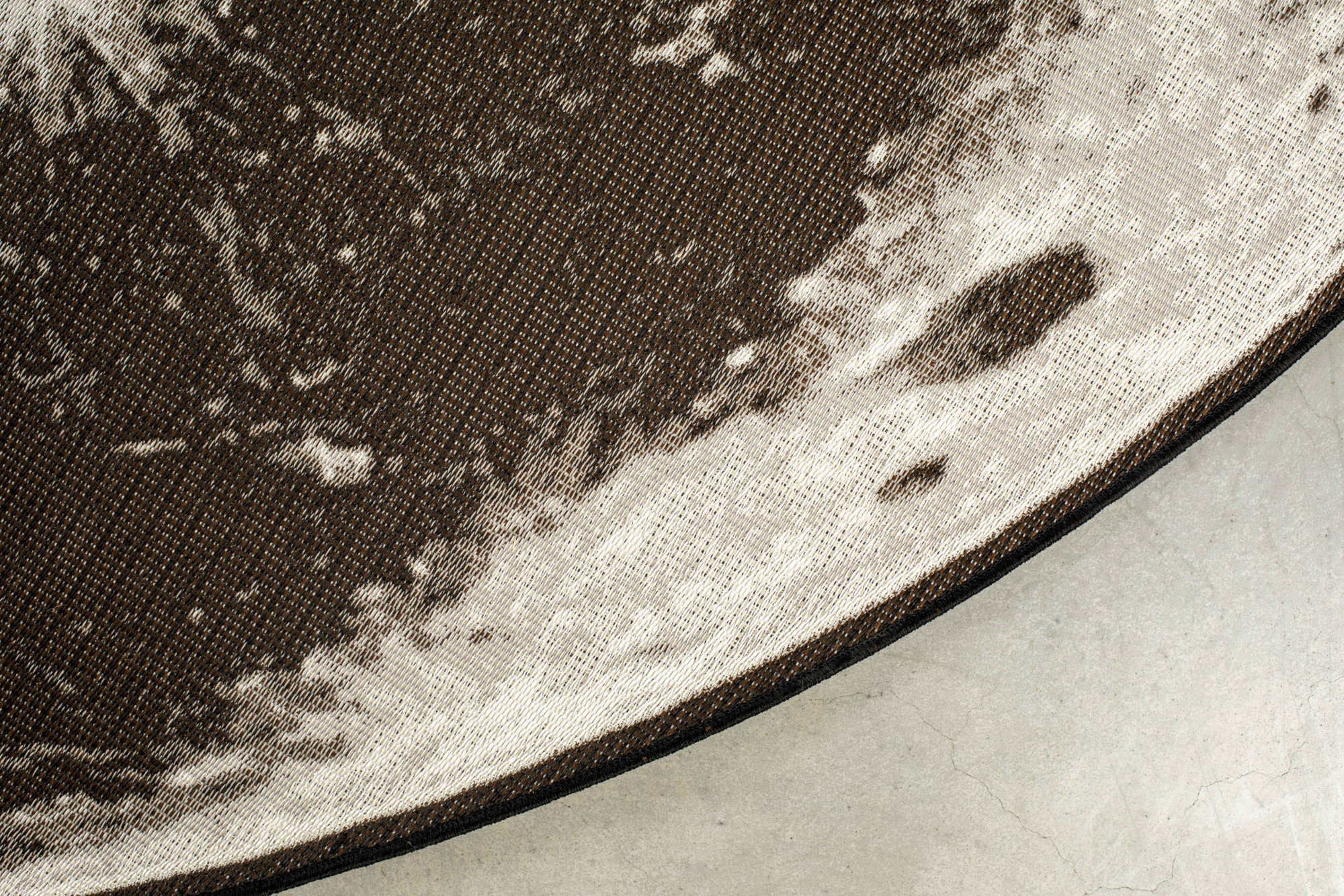 Buitenkleed Moon 280 cm grijs