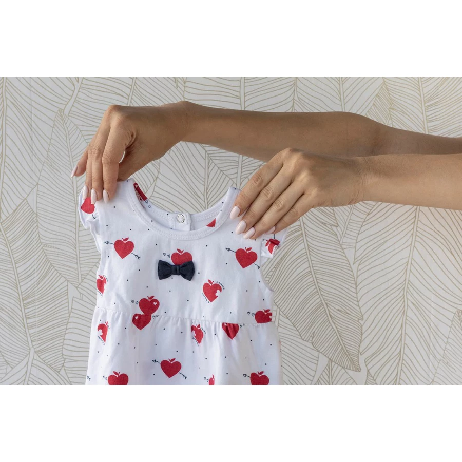 Feetje Kleid Pomme D'Amour Weiß