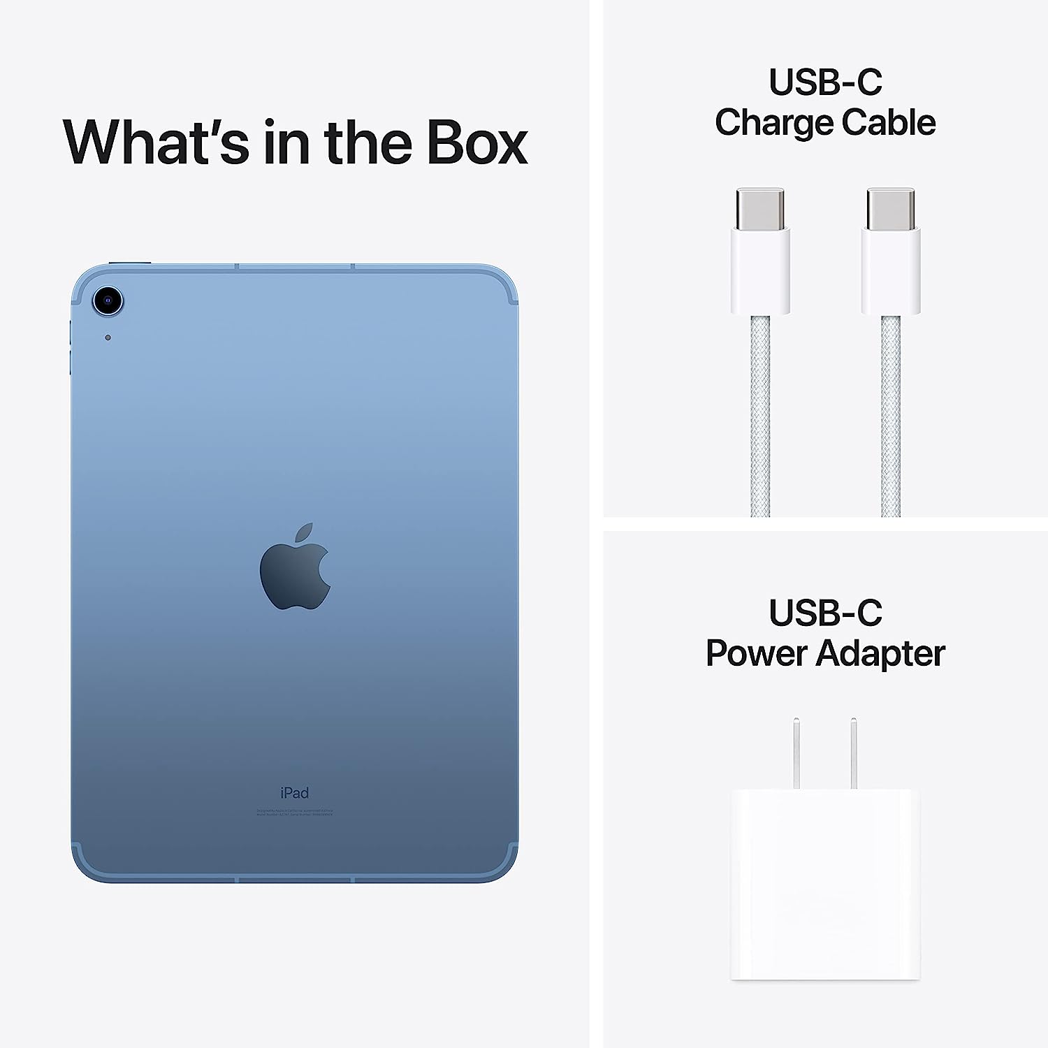 Apple iPad (10ª geração): com chip A14 Bionic, tela Liquid Retina de 10,9 polegadas, Wi-Fi 6, câmera frontal de 12 MP e câmera traseira de 12 MP, Touch ID, bateria para o dia todo.