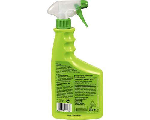 Universele schimmelwerende COMPO Duaxo 750 ml gebruiksklare pompspray