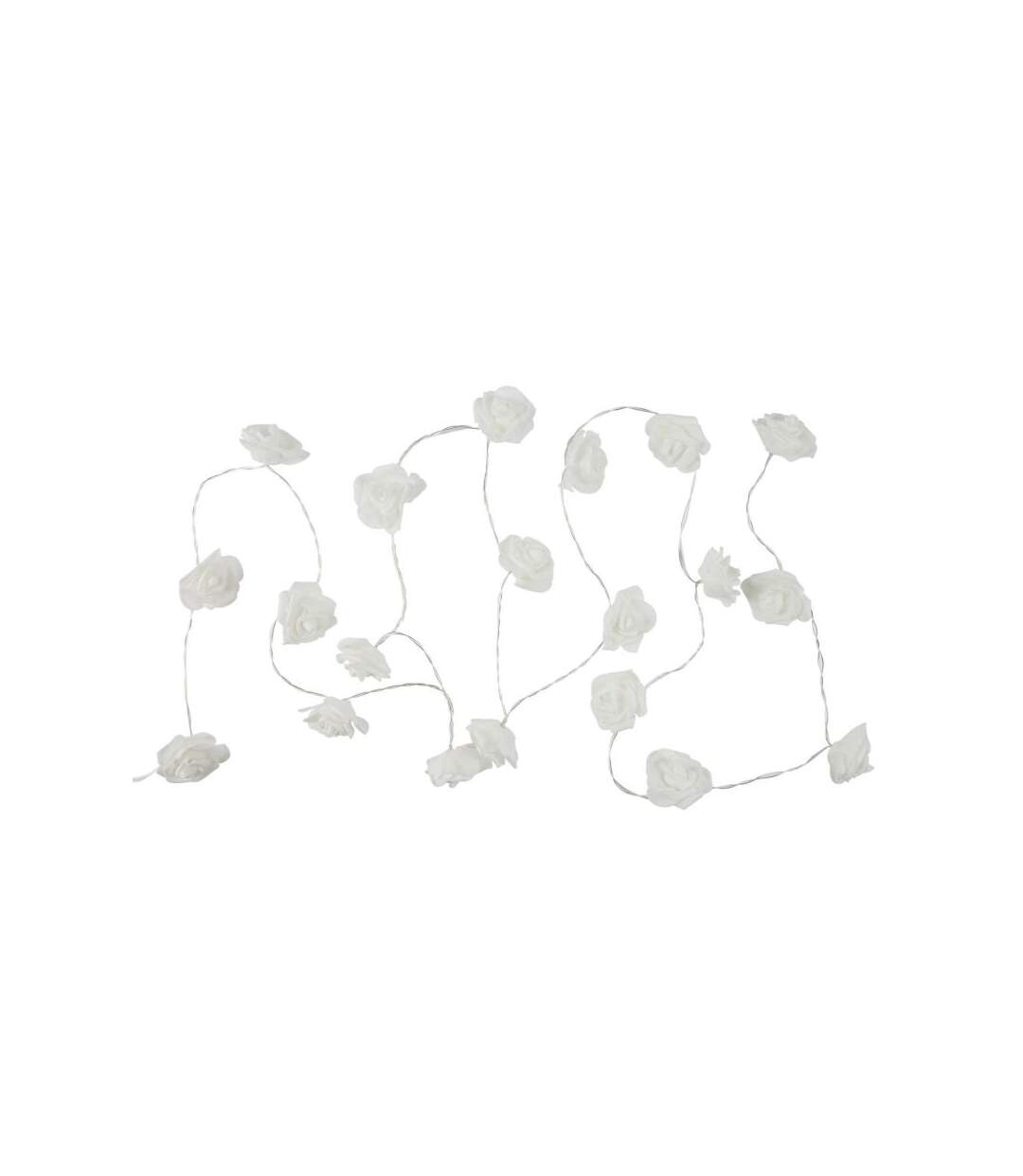 Paris Prix - Guirlande Lumineuse 20 Led rose 350cm Blanc