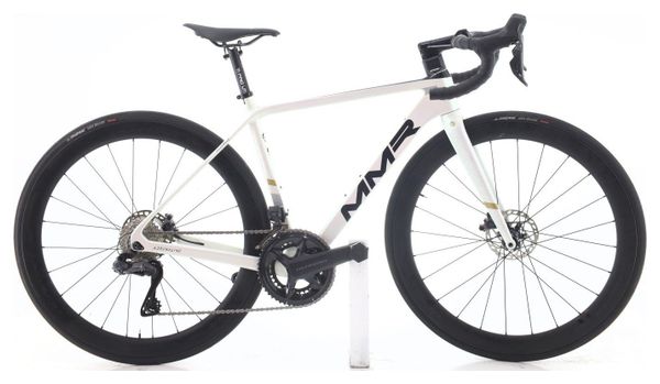Produit reconditionné · MMR Adrenaline Carbone DI2 12 · Blanc / Vélo de route / MMR | Très bon état