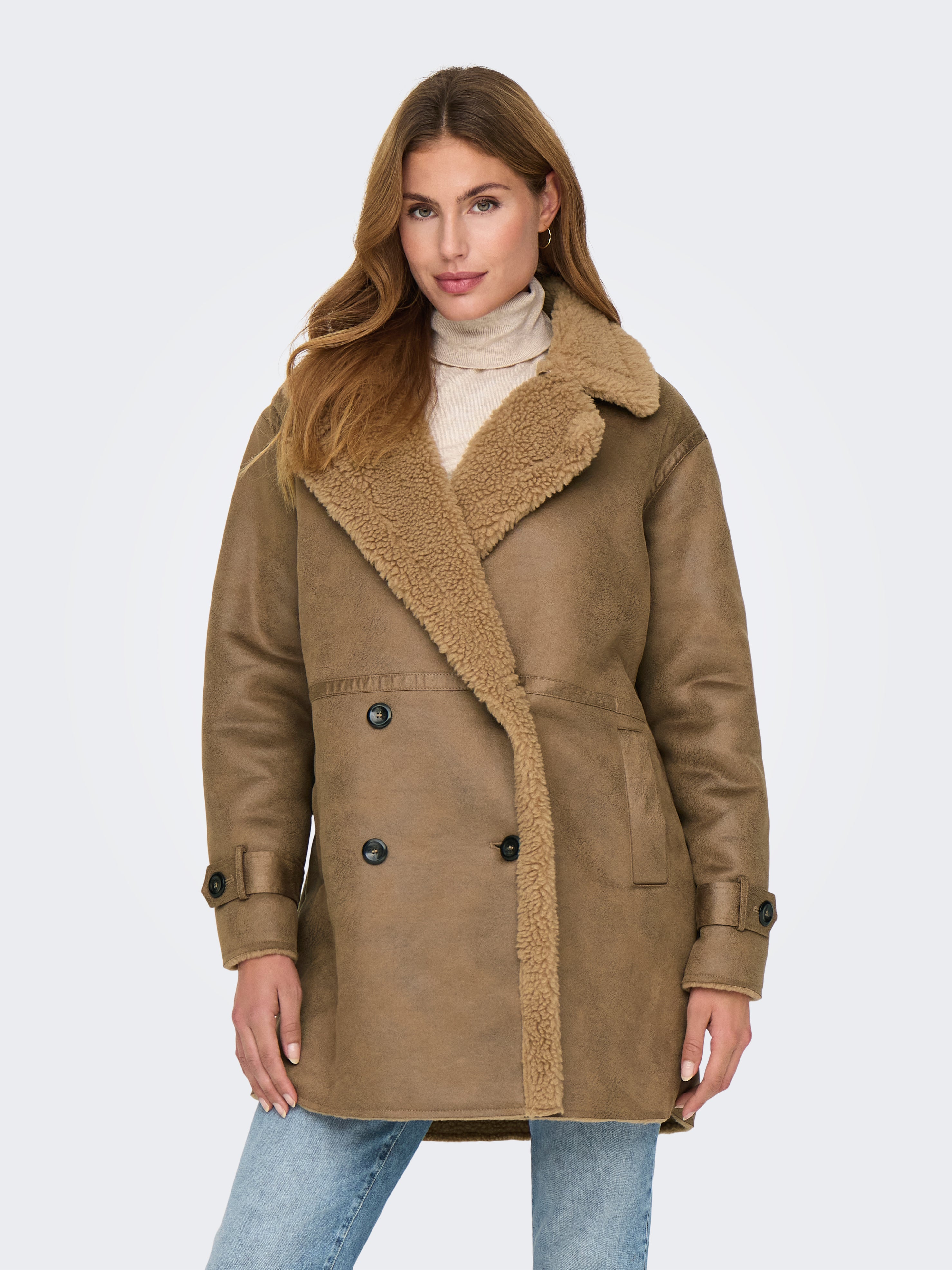 ONLYLVA Mantel Otter