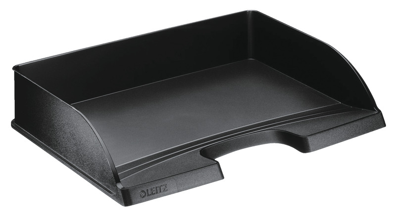 Leitz Briefablage Standard Plus 5218, quer, C4, schwarz