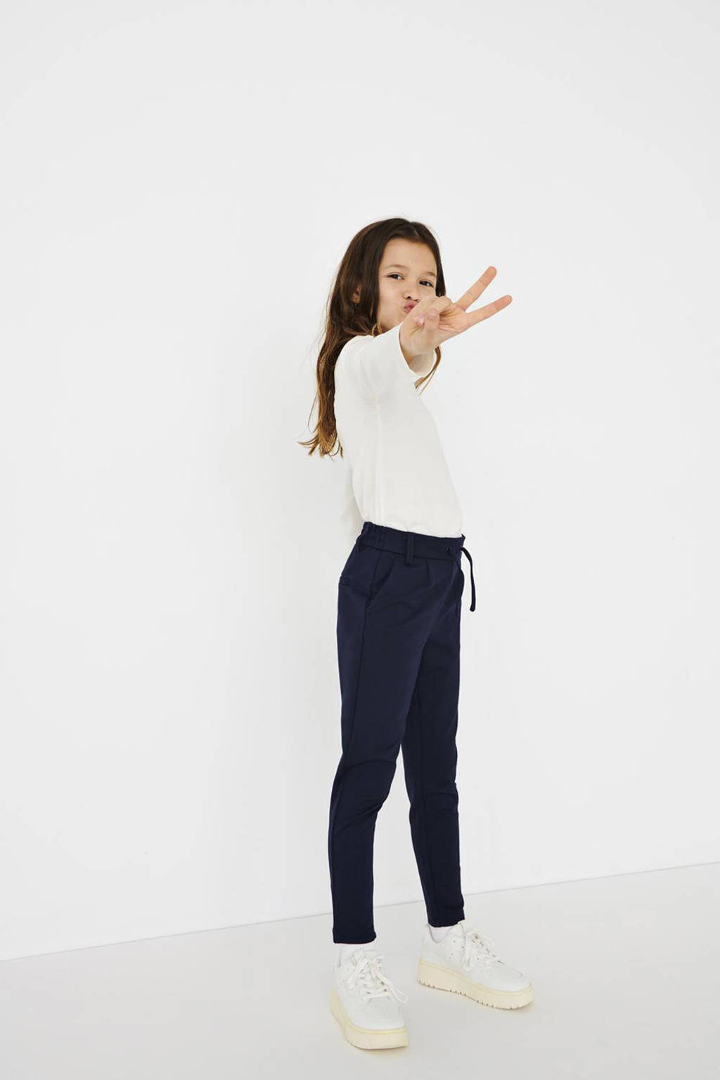 ONLY broek KONPOPTRASH donkerblauw