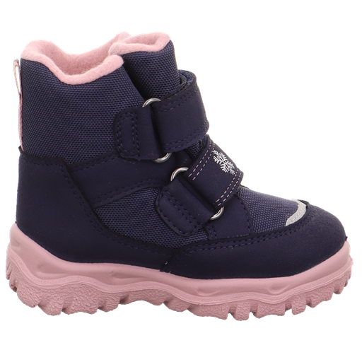 Superfit Husky 1 Vinterstøvler, Blue/Pink, 28